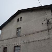 Roboty rozbiórkowe przy budynku dworca