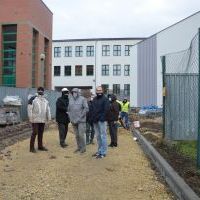 Budowa sali gimnastycznej przy SP1 - listopad 2020