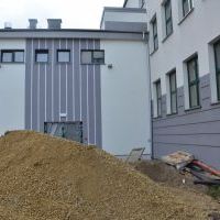 Budowa sali gimnastycznej przy SP1 - listopad 2020