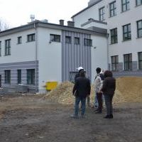 Budowa sali gimnastycznej przy SP1 - listopad 2020