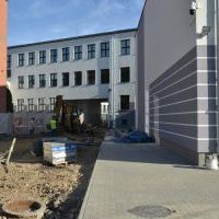 Budowa sali gimnastycznej przy SP1 - listopad 2020