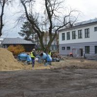 Budowa sali gimnastycznej przy SP1 - listopad 2020