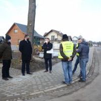 Wzdłuż ulicy Pszennej powstał chodnik i oświetlenie LED