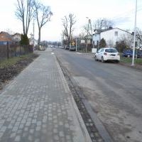 Wzdłuż ulicy Pszennej powstał chodnik i oświetlenie LED