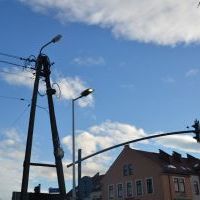Wzdłuż ulicy Pszennej powstał chodnik i oświetlenie LED