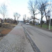 Wzdłuż ulicy Pszennej powstał chodnik i oświetlenie LED