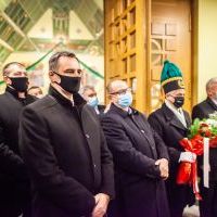 Odsłonięcie tablicy - w hołdzie załodze KWK PIAST