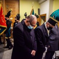 Odsłonięcie tablicy - w hołdzie załodze KWK PIAST