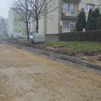 Przebudowa drogi wewnętrznej ulicy Węglowej - w trakcie