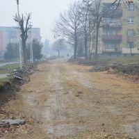 Przebudowa drogi wewnętrznej ulicy Węglowej - w trakcie