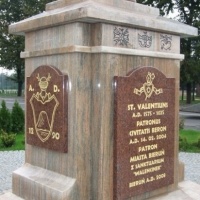 Pomnik św. Walentego Patrona Miasta Bierunia