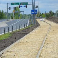 Ścieżki rowerowe w budowie - postępy  (2)