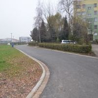 Droga dojazdowa do bloku nr 5-5e przy ulicy Granitowej (1)