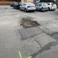 Parking przy ul. Licealnej przed remontem (5)