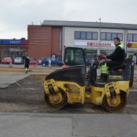 Parking przy ul. Licealnej w trakcie prac (5)