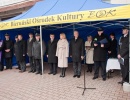 Wmurowanie kamienia węgielnego i przekazanie samochodu dla OSP