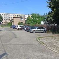 Droga osiedlowa na Homera przed przebudową (4)