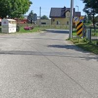 Droga osiedlowa na Homera przed przebudową (6)