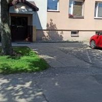 Droga osiedlowa na Homera przed przebudową (3)