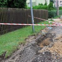 Przebudowa drogi wewnętrznej w osiedlu Homera - sierpień 2023 (2)