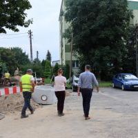Przebudowa drogi wewnętrznej w osiedlu Homera - sierpień 2023 (2)