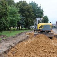 Przebudowa drogi wewnętrznej w osiedlu Homera - sierpień 2023 (2)