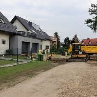 Budowa kanalizacji w Ścierniach - sierpień 2023 (1)