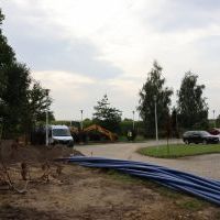 Budowa kanalizacji w Ścierniach - sierpień 2023 (3)