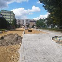 Przebudowa drogi wewnętrznej w osiedlu Homera - wrzesień 2023 (6)