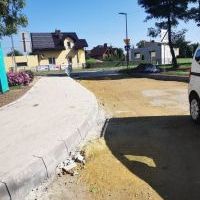 Przebudowa drogi wewnętrznej w osiedlu Homera - wrzesień 2023 (1)