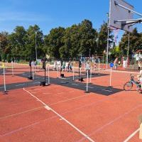 Mobilne miasteczko ruchu drogowego na terenie SP1 (2)