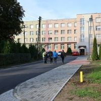 Droga osiedlowa na Homera po przebudowie - listopad 2023 (5)