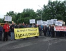 PROTEST MIESZKAŃCÓW NA DK-44