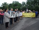 PROTEST MIESZKAŃCÓW NA DK-44