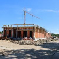 Nowoczesna remiza PSP w Ścierniach - w budowie (2)