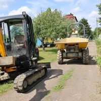 Start przebudowy ulicy Łysinowej bocznej - 6 czerwca 2024 r. (7)