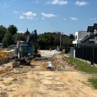 Roboty na ulicy Jastrzębiej - II połowa czerwca 2024 r. (9)
