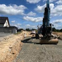 Roboty na ulicy Jastrzębiej - II połowa czerwca 2024 r. (7)